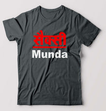 Load image into Gallery viewer, Sexy Munda T-Shirt for Men-Steel grey-Ektarfa.online