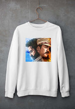 Load image into Gallery viewer, RRR Unisex Sweatshirt for Men/Women-White-Ektarfa.online