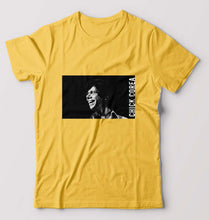 Load image into Gallery viewer, Chick Corea T-Shirt for Men-Golden Yellow-Ektarfa.online