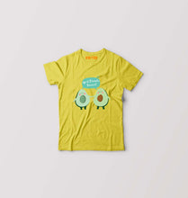 Load image into Gallery viewer, Avocado BFF Kids T-Shirt for Boy/Girl-Yellow-Ektarfa.online