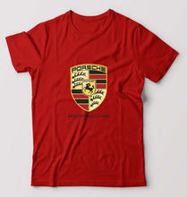 Load image into Gallery viewer, Porsche T-Shirt for Men-Red-Ektarfa.online