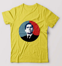 Load image into Gallery viewer, Michael Scott T-Shirt for Men-Yellow-Ektarfa.online