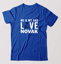 Load image into Gallery viewer, Love Novak Djokovic Tennis T-Shirt for Men-Royal Blue-Ektarfa.online