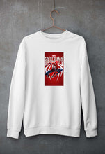 Load image into Gallery viewer, Spider Man Superhero Unisex Sweatshirt for Men/Women-White-Ektarfa.online