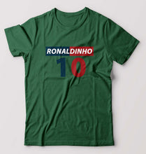 Load image into Gallery viewer, Ronaldinho T-Shirt for Men-Bottle Green-Ektarfa.online