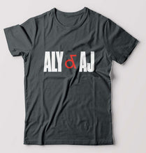 Load image into Gallery viewer, Aly & AJ T-Shirt for Men-Steel grey-Ektarfa.online