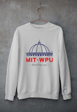 Load image into Gallery viewer, MIT World Peace University Unisex Sweatshirt for Men/Women-Grey Melange-Ektarfa.online