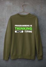 Load image into Gallery viewer, Programmer Unisex Sweatshirt for Men/Women-Olive Green-Ektarfa.online
