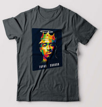 Load image into Gallery viewer, 2Pac Tupac T-Shirt for Men-Steel grey-Ektarfa.online
