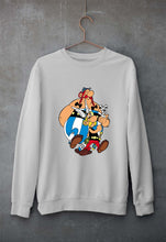 Load image into Gallery viewer, Asterix Unisex Sweatshirt for Men/Women-Grey Melange-Ektarfa.online