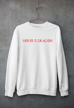 Load image into Gallery viewer, House of the Dragon Unisex Sweatshirt for Men/Women-White-Ektarfa.online