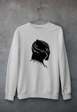 Load image into Gallery viewer, Black Panther Superhero Unisex Sweatshirt for Men/Women-Grey Melange-Ektarfa.online