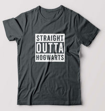 Load image into Gallery viewer, Harry Potter Hogwarts T-Shirt for Men-Steel grey-Ektarfa.online