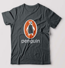 Load image into Gallery viewer, Penguin T-Shirt for Men-Steel grey-Ektarfa.online