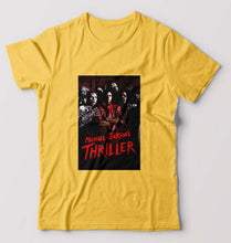 Load image into Gallery viewer, Thriller T-Shirt for Men-Golden Yellow-Ektarfa.online