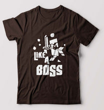 Load image into Gallery viewer, Minecraft T-Shirt for Men-Coffee Brown-Ektarfa.online