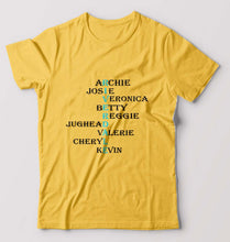 Load image into Gallery viewer, Riverdale T-Shirt for Men-Golden Yellow-Ektarfa.online