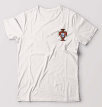 Load image into Gallery viewer, Portugal Football T-Shirt for Men-White-Ektarfa.online