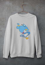 Load image into Gallery viewer, Aladdin Genie(Jinn) Unisex Sweatshirt for Men/Women-Grey Melange-Ektarfa.online