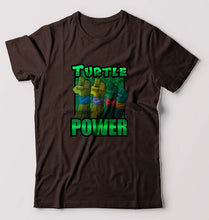 Load image into Gallery viewer, Ninja Turtles TMNT T-Shirt for Men-Coffee Brown-Ektarfa.online