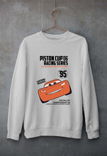 Load image into Gallery viewer, Lightning McQueen Unisex Sweatshirt for Men/Women-Grey Melange-Ektarfa.online