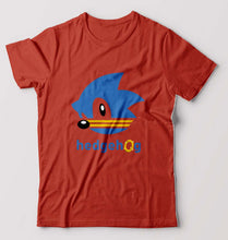 Load image into Gallery viewer, Sonic T-Shirt for Men-Brick Red-Ektarfa.online