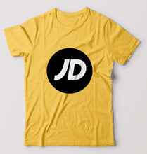 Load image into Gallery viewer, JD Sports T-Shirt for Men-Golden Yellow-Ektarfa.online