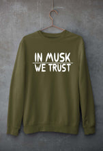 Load image into Gallery viewer, Elon Musk Unisex Sweatshirt for Men/Women-Olive Green-Ektarfa.online