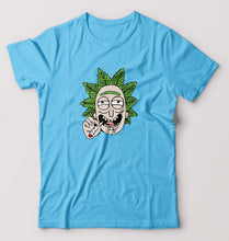 Load image into Gallery viewer, Rick and Morty T-Shirt for Men-Light Blue-Ektarfa.online