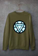 Load image into Gallery viewer, ARC REACTOR Iron Man Superhero Unisex Sweatshirt for Men/Women-Olive Green-Ektarfa.online