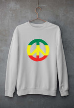 Load image into Gallery viewer, Bob Marley Peace Unisex Sweatshirt for Men/Women-Grey Melange-Ektarfa.online