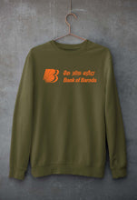 Load image into Gallery viewer, Bank of Baroda Unisex Sweatshirt for Men/Women-Olive Green-Ektarfa.online