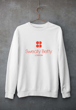 Load image into Gallery viewer, Sweaty Betty London Unisex Sweatshirt for Men/Women-White-Ektarfa.online