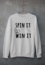 Load image into Gallery viewer, Table Tennie (TT) Unisex Sweatshirt for Men/Women-Grey Melange-Ektarfa.online