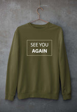 Load image into Gallery viewer, Fast & Furious See You Again Unisex Sweatshirt for Men/Women-Olive Green-Ektarfa.online