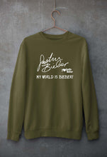 Load image into Gallery viewer, Justin Bieber Unisex Sweatshirt for Men/Women-Olive Green-Ektarfa.online