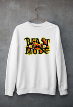 Load image into Gallery viewer, Gym Beast Unisex Sweatshirt for Men/Women-White-Ektarfa.online