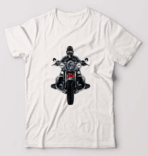 Load image into Gallery viewer, Biker T-Shirt for Men-White-Ektarfa.online