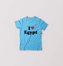 Load image into Gallery viewer, I Love Egypt Kids T-Shirt for Boy/Girl-Light Blue-Ektarfa.online