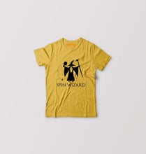 Load image into Gallery viewer, Table Tennis (TT) Wizard Kids T-Shirt for Boy/Girl-Golden Yellow-Ektarfa.online