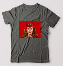 Load image into Gallery viewer, Scarlet Witch Wanda T-Shirt for Men-Charcoal-Ektarfa.online