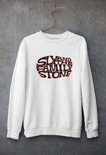 Load image into Gallery viewer, Sly and the Family Stone Unisex Sweatshirt for Men/Women-White-Ektarfa.online