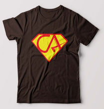 Load image into Gallery viewer, Chartered Accountants(CA) T-Shirt for Men-Coffee Brown-Ektarfa.online