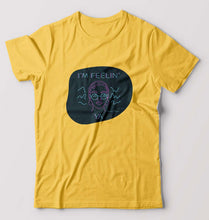 Load image into Gallery viewer, Liam Payne T-Shirt for Men-Golden Yellow-Ektarfa.online