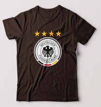Load image into Gallery viewer, Germany Football T-Shirt for Men-Coffee Brown-Ektarfa.online