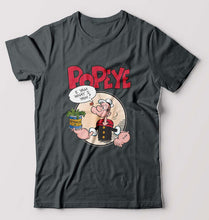 Load image into Gallery viewer, Popeye T-Shirt for Men-Steel grey-Ektarfa.online