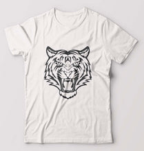 Load image into Gallery viewer, Tiger T-Shirt for Men-White-Ektarfa.online