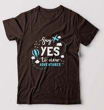 Load image into Gallery viewer, Travel Adventures T-Shirt for Men-Coffee Brown-Ektarfa.online