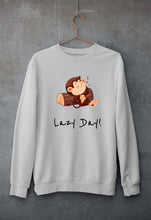 Load image into Gallery viewer, Monkey Lazy Day Unisex Sweatshirt for Men/Women-Grey Melange-Ektarfa.online