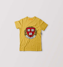 Load image into Gallery viewer, Harvard University Kids T-Shirt for Boy/Girl-Golden Yellow-Ektarfa.online